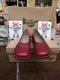 Dr Martens 3a67 Red Slip On Various Sizes