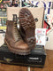 Dr Martens Vintage Aztec Crazy Horse 1460z Original 8 Hole Boots, Made in England.