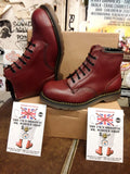 Solovair Dr Martens Copper 6 Hole Made in England Steel Size 7