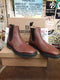 George Cox Brayfield Chelsea Boot Brown Made in England Various Sizes
