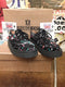 George Cox 8961 Black Paint Splatter Creeper Made in England Various Sizes