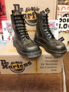 Dr Martens Vintage 90's, Size UK3, Gold Brogue, Made in England, Womens Ankle Boots/ 3a36