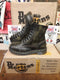 Dr Martens Vintage 90's, Size UK3, Gold Brogue, Made in England, Womens Ankle Boots/ 3a36