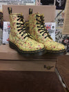 Dr Martens 1460 Sun Yellow Flowers Various Sizes