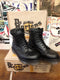 Dr Martens 8535 Made in England 8 Hole Bec Sole Black Size 8