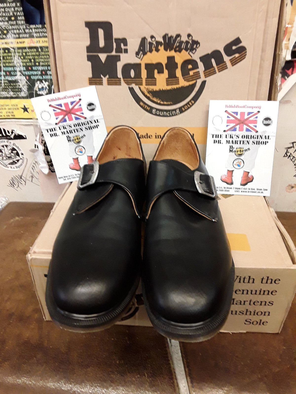 Dr. Martens Made In England Men’s Black Leather Monk Strap Shoe Size 10 Dr. Martens Monk | eBay main image 4