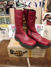 Dr Martens 9913  Red Biker Style Boot Size 5