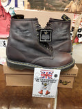 Dr Martens 1460, Dark Brown, Size 7,10; Powder Leather, Mens Ankle Boots