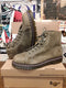 Dr Martens Khaki Hiking Boot Size 9