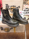 Dr Martens Vintage 90's, Size UK3, Gold Brogue, Made in England, Womens Ankle Boots/ 3a36