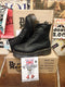 Dr Martens 8265 Black Waxy Made in England  Envy Sole Size 5