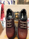 Dr Martens 8424 BURGUNDY 3 Hole Made in England  Size 8
