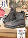Dr Martens 1460, Dark Brown, Size 7,10; Powder Leather, Mens Ankle Boots