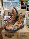 Tredair Dr Martens Made in England Mosaic 8 Hole Size 5