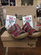 Dr Martens Red Sandals, Women Sandals, Red Leather Sandals, Slide Sandals, Various Sizes 3b93