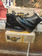 Dr Martens 1460 Vintage 90's, Size UK5.5, Black Leather Boots, Made in England, Rainbow Stitch