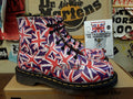 Dr Martens Vintage Union Jack flag design 6 hole boot,  Made in England. Size 4 UK