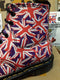 Dr Martens Vintage Union Jack flag design 6 hole boot,  Made in England. Size 4 UK