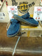 Dr Martens 8370 Navy Nubuck Mule Made in England Size 4