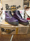 Dr Martens 939 Purple 6 Hole Made in England Size 3