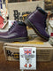 Dr Martens 939 Purple 6 Hole Made in England Size 3