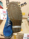 Dr Martens 9350 Blue vintage, Waxy Suede 8 Hole, Made in England Size 4