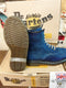 Dr Martens 9350 Blue vintage, Waxy Suede 8 Hole, Made in England Size 4