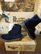 Dr Martens 1460 Navy Velvet Made in England Size 4