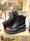 Dr Martens 1460  Vintage 90's, Size UK6, Made in England, Claret Rub Off, Womens Ankle Boots, Leather Boots