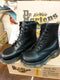 Dr Martens 8304 Black 8 Hole Made in England Club Sole Size 4