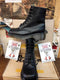 Dr Martens 8304 Black 8 Hole Made in England Club Sole Size 4