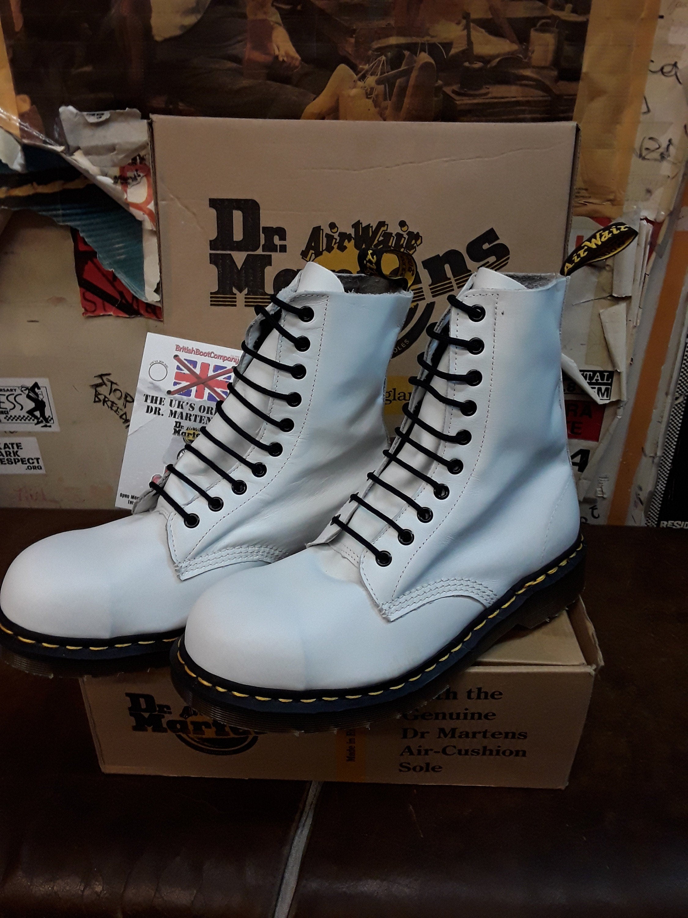 Dr Martens 1919, size UK9, Made in England, in the 1990s, 10 Hole