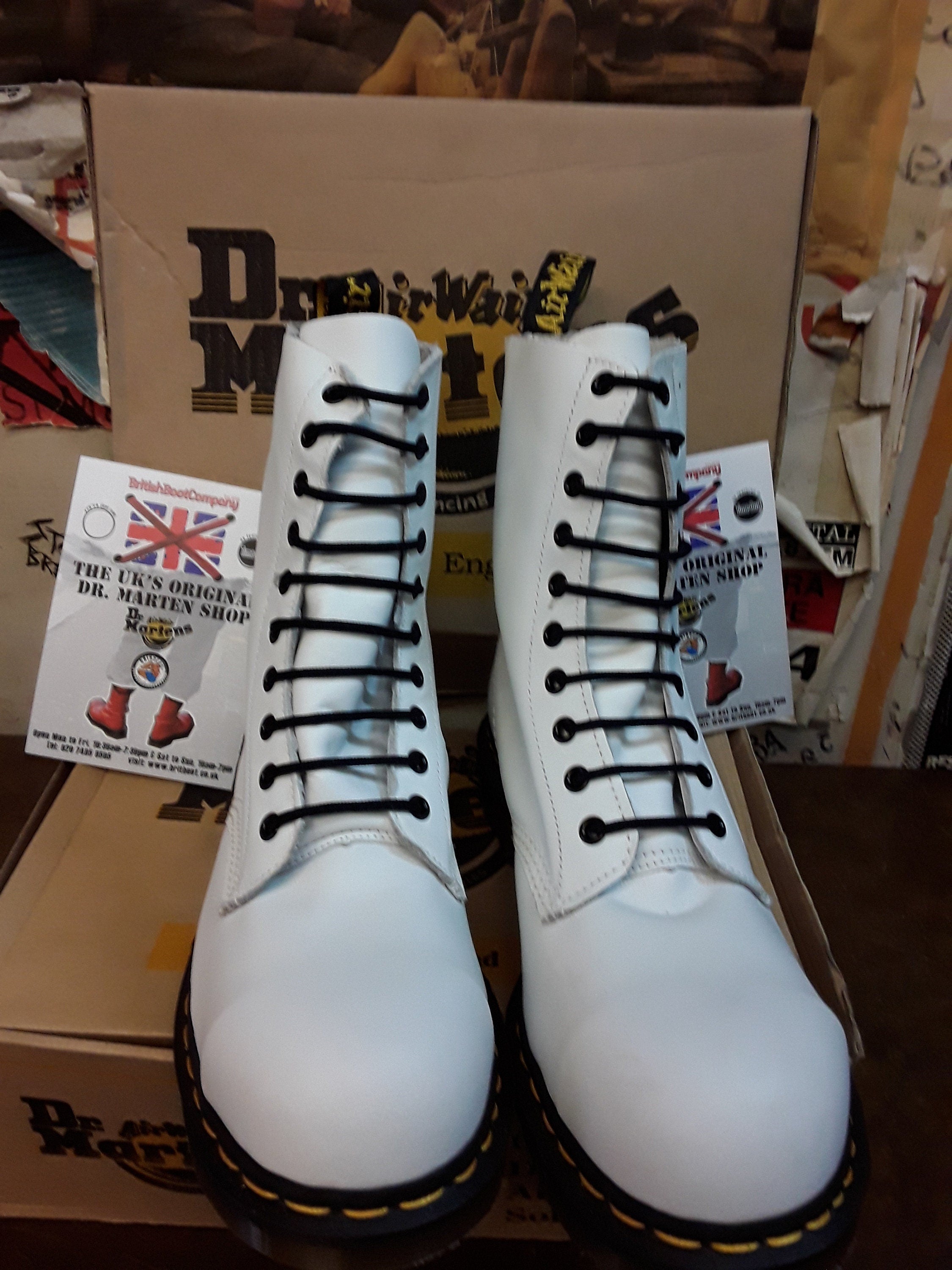 Dr Martens 1919, size UK9, Made in England, in the 1990s, 10 Hole