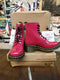 Dr Martens, size UK4-7, Clemency Red Patent Heeled 8 Hole