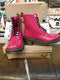 Dr Martens, size UK4-7, Clemency Red Patent Heeled 8 Hole