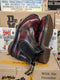 Dr Martens Chelsea Boots/ Size UK4/ Made in England/ 1976 Burgundy Rub Off Steel