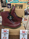 Dr Martens 1c96 Cherry Steel Various Sizes