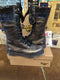 Dr Martens Le Sequin, Size UK4, Black Metallic 14 Hole