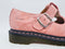 Dr Martens Mary Janes, Sizes 7-8; Cerise Pink, Wipe Clean Leather, Womens Leather Shoes / 5027