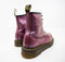 Dr Martens 1460, Ankle Boots, Rose Metallic Boots, Satin Silk Leather