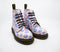 Dr Martens Boots, Size UK 2-5 / Pink Magenta and Blue Floral print / Limited Edition Boots