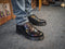 Dr Martens, Size UK7, Leather Oxford Shoes, Petrol, Rare Finished