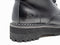 Grinders Black Boots, Platform Sole, Zip and Lace, Goodyear Welted Boots, Leather Boots, 8 eye Boots