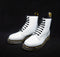 Dr Martens *vintage* Made in England, White Boots 1460 / 8 eyelets