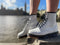 Dr Martens *vintage* Made in England, White Boots 1460 / 8 eyelets