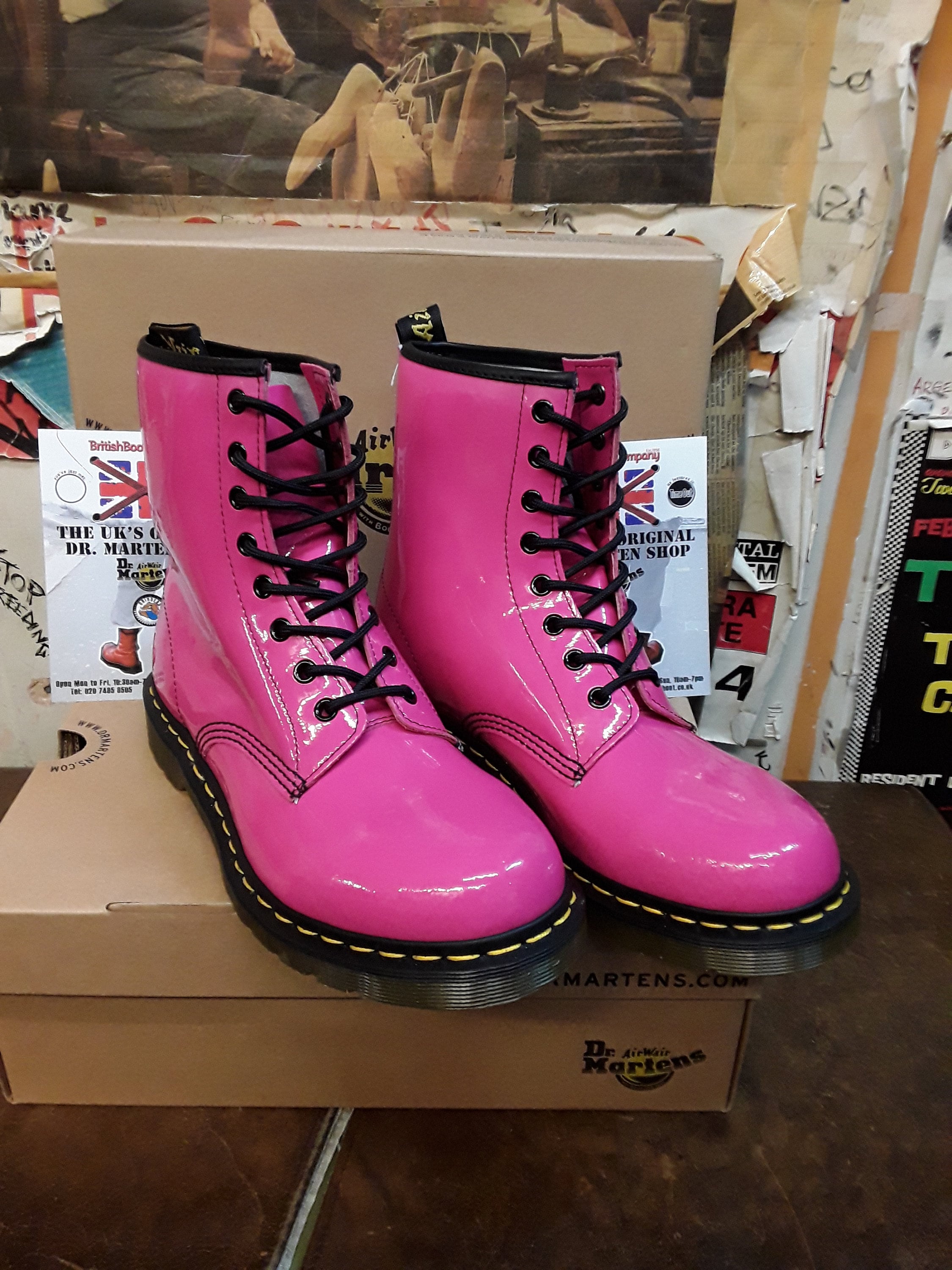 Dr. Martens 1460 Pascal - Veterboots voor dames - Paars Dr. Martens 1460 Pascal - Veterboots voor dames - Paars