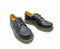 Dr Martens Made in England 1990's, size UK 6-8, Black Gibson Shoes, Black Leather Shoes, BA458A