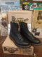 Dr Martens Vintage 90's, 1460z, Size UK12, Black Greasy 8 Hole Made in England, Mens Ankle Boots