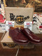 Solovair Dr Martens, Vintage 80's, Oxblood, Made in England, Mens Leather Shoes, 4 Hole / Various Sizes