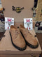 Dr Martens 1461, Tan Buckskin Shoes, Size UK6, Womens Soft Leather Shoes, Casual Shoes